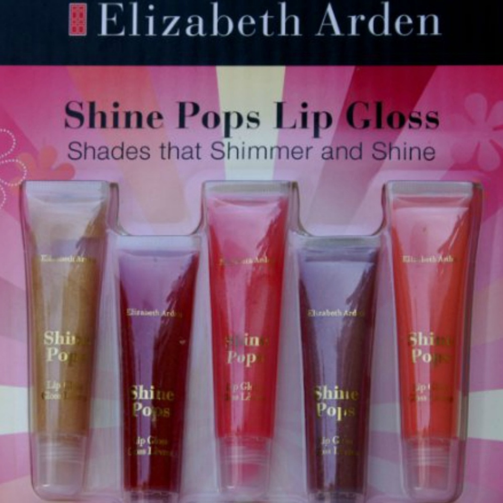 Elisabeth Arden 5 Pack Shine Pop  Lip Gloss